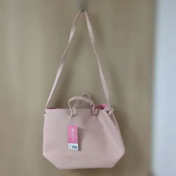 2way 숄더백 핑크