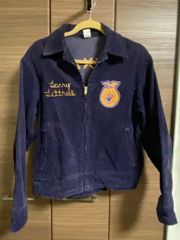 FFA 자켓 코듀로이 사이즈 40 USA 빈티지 짧은 기장