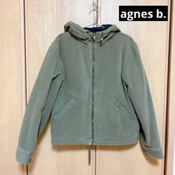 agnes b. 아우터 점퍼 카키색 M 사이즈 여성용