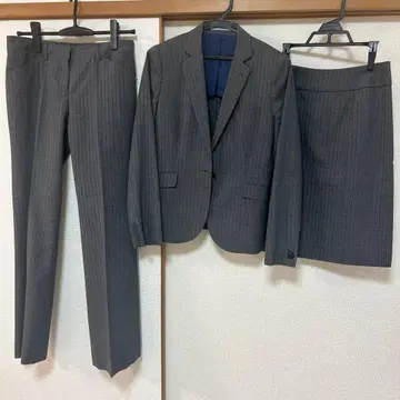 ORIHICA 스트라이프 비즈니스 정장 3세트 9호