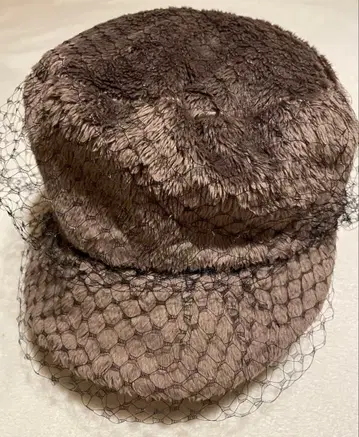 브라운 퍼 버킷햇 넷 포함