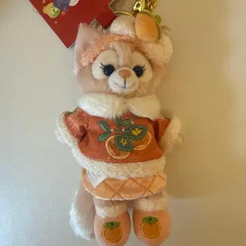 상하이 디즈니 2025 구정 리나벨 봉제 인형 키체인