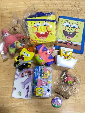 스펀지 밥 캐릭터 굿즈 세트