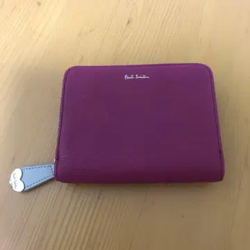 Paul Smith 퍼플 접이식 지갑