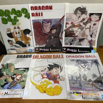 드래곤볼 비주얼 보드 15장 세트
