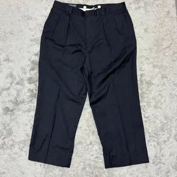 90s LANDS END 와이드 울 슬랙스 MadeinUSA BX63