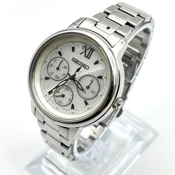 고품질 SEIKO 세이코 손목시계 솔라 스테인리스 벨트 작동품
