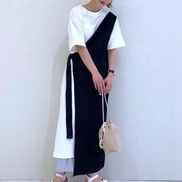 [ JEANASIS ] 지나시스 원숄더 롱 베스트