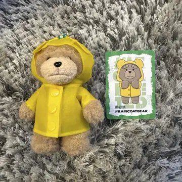 POPMART Ted2 봉제 인형 팝마트 레인코트