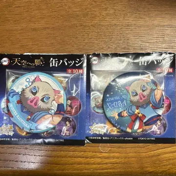 귀멸의 칼날 스카이트리 천공으로의 소원 하시비라 이노스케 캔뱃지