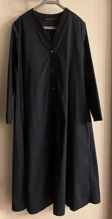 [ 새상품급 ] mizuiro ind 3way 겉옷 셔츠 네이비 원피스