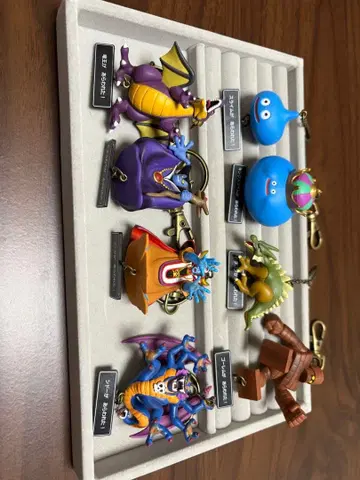 드래곤 퀘스트 피규어 키링 전 8종 세트