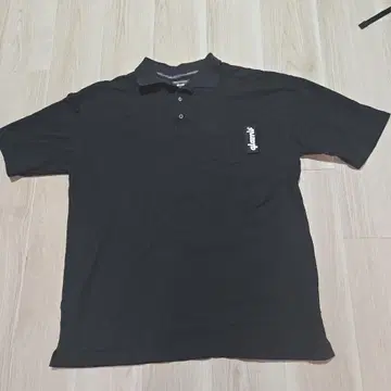 glamb 블랙 피케 셔츠