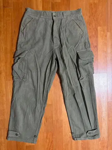 정가 33000엔 Johnbull 리버스 밀리터리 바지