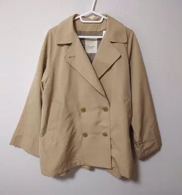 스튜디오 클립 미들 트렌치코트 베이지 아우터
