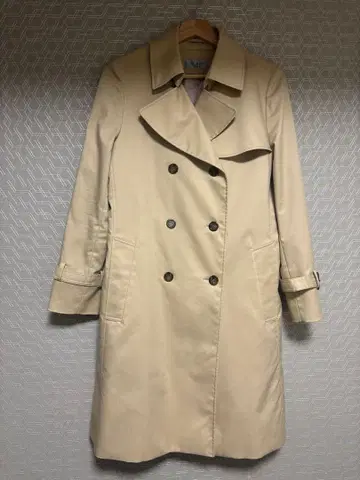 AOKI LES MUES 베이지 트렌치코트