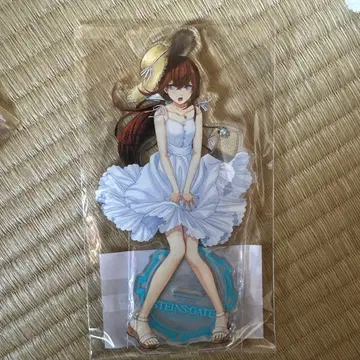 STEINS;GATE 진심 복권 아크릴 스탠드 마키세 크리스 여름