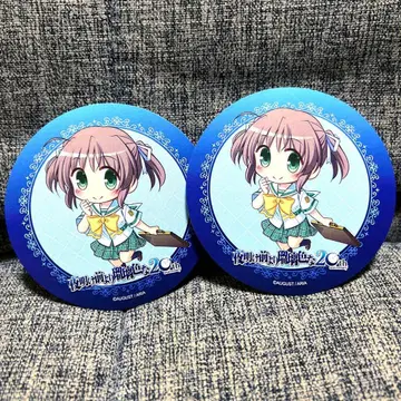 새벽보다 푸른색인 아사기리 마이 특전 페이퍼 코스터 2장