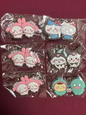 치이카와 산리오 콜라보 키링