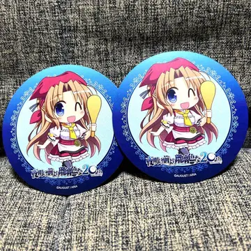 새벽보다 푸른 나츠키 타카미자와 특전 페이퍼 코스터 2장