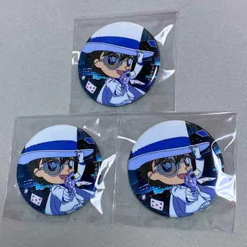 명탐정 코난 코난 퍼즐  괴도 키드 캔뱃지