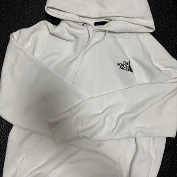 THE NORTH FACE 화이트 후드티 XS