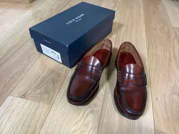 컨디션 최상 G.H.BASS 코인 로퍼 LOGAN 버건디 26cm