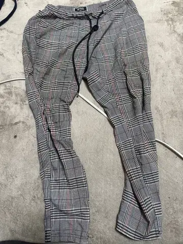 아담스 저글러 RTEG 그레이 체크 스키니