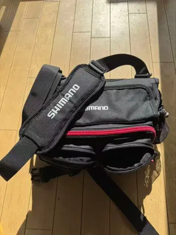 SHIMANO 블랙 낚시용 가방
