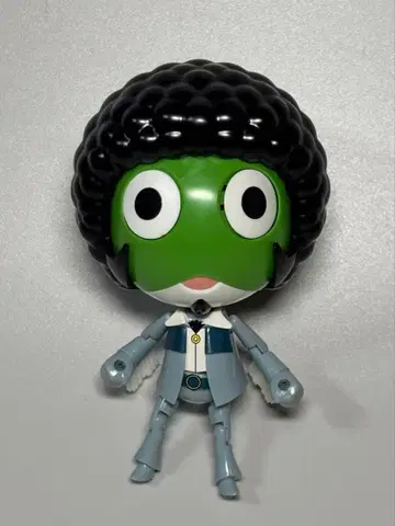 개구리 중사 케로로 프라모델 컬렉션 아프로 중사 완성품 정크제품