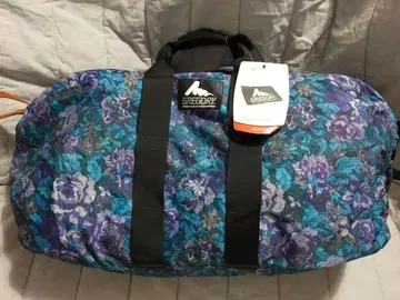 GREGORY 로얄 태피스트리 더플 보스턴 백 구 로고 미사용