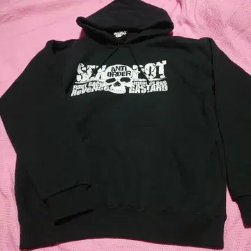 SEXPOT 후드티 블랙 미사용 택 포함 L 사이즈 펑크 락