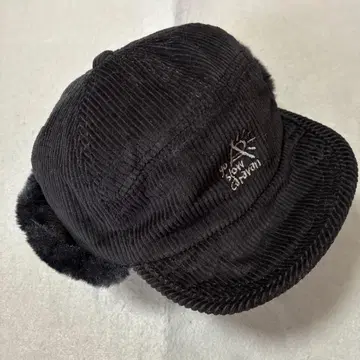 go slow caravan 코듀로이 보아 이어플랩 캡