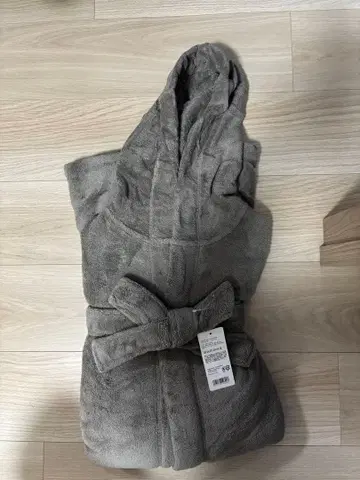 Francfranc 퀵 드라이 목욕 가운 라이트 그레이