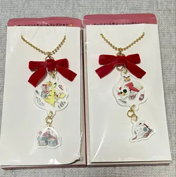 포켓몬 센터 한정판 오너먼트 참 컬렉션 피카츄 딜리버드