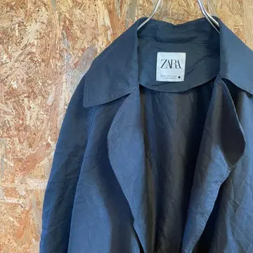 AE9008 자라 트렌치코트 블랙 여성용 24 80