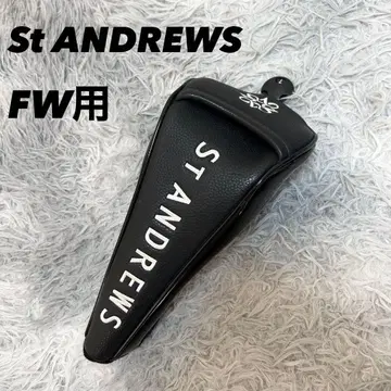 새상품급 세인트앤드류스 골프헤드커버 페어페이 우드 블랙 에나멜