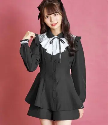 시크릿허니 셋업 블랙 화이트