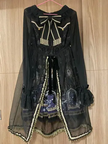 angelic pretty 메르카토르 골동품점 OP 블랙
