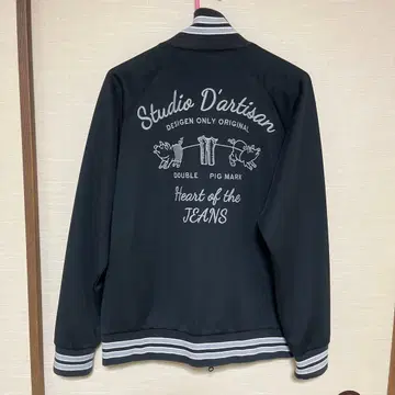 스튜디오 다치산 지퍼 자켓 트랙 자켓 L