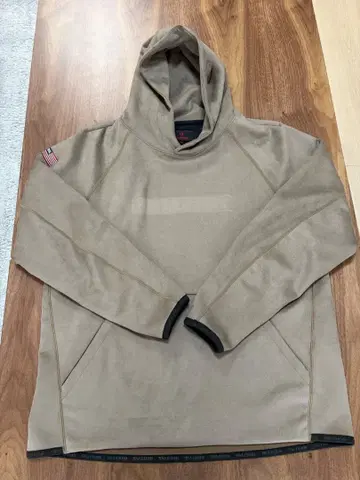 BRIEFING 브리핑 MENS SUEDE HOODIE M