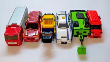 반다이 부부 미니카 세트 6대