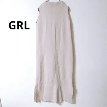 2.01 [그레일] 롱 기장 니트 원피스 슬리브리스 슬릿