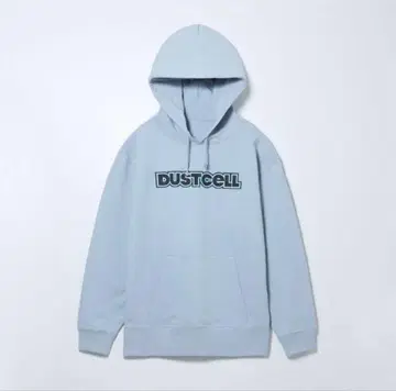DUSTCELL 그라데이션 로고 후드티 XL