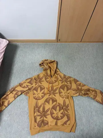 Cookies 후드티 M 사이즈 브라운