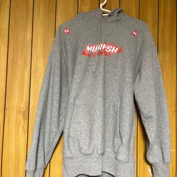 무라쉬 게이밍 그레이 M 사이즈 후드 부착 후드티