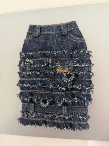 타일러 웨인트워스 데님 스커트