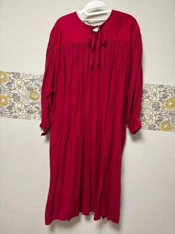 nest Robe 코튼 몰스킨 x 린넨 2way 원피스