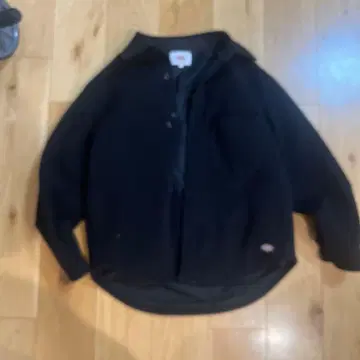 Dickies 블랙 플리스 자켓 L