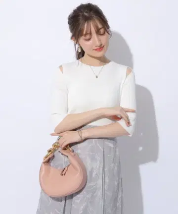 아푸와이저 리셰 니트콤비 플라워 원피스 1